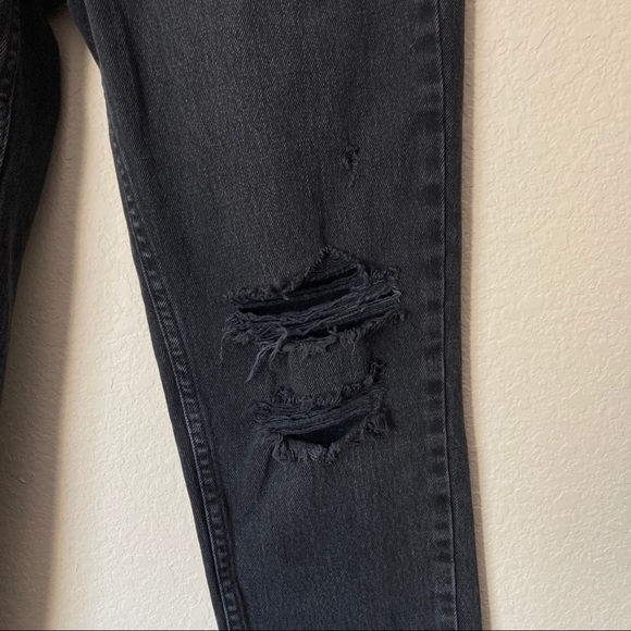 Free People Distressed Blossom Rigid Skinny Jeans - Picture 7 of 16